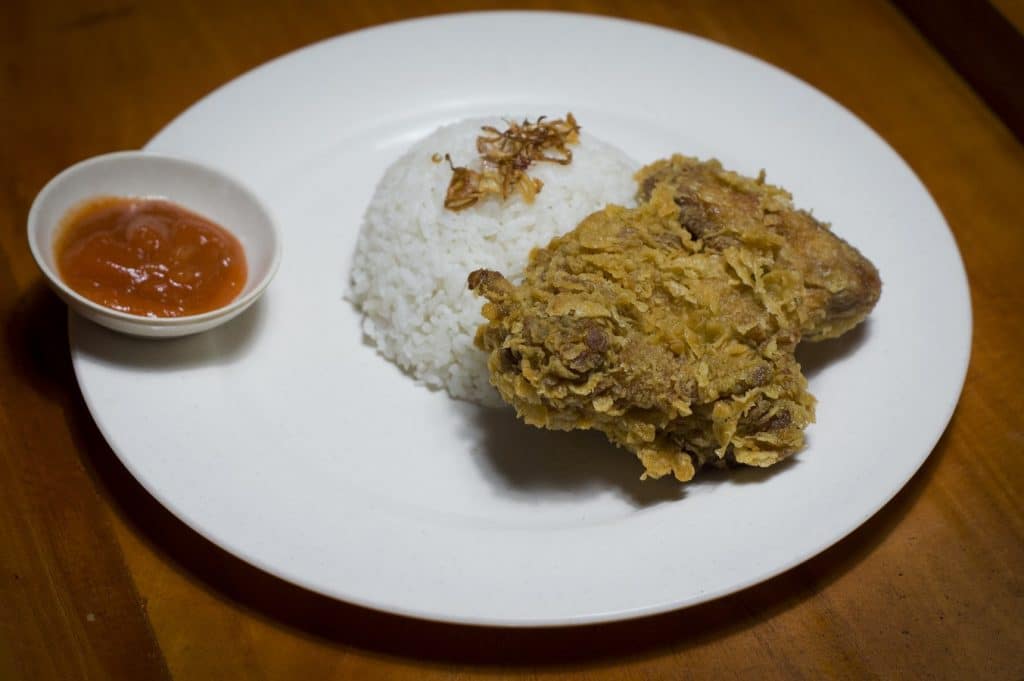 ayam krispi paket