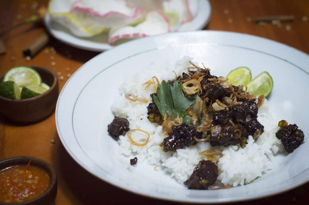 gulai daging sapi panggang